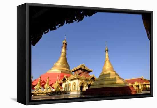 Kyaik Than Lan Pagoda, Mawlamyine (Moulmein), Myanmar (Burma), Asia-Nathalie Cuvelier-Framed Stretched Canvas