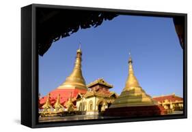 Kyaik Than Lan Pagoda, Mawlamyine (Moulmein), Myanmar (Burma), Asia-Nathalie Cuvelier-Framed Stretched Canvas