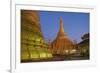 Kyaikthanian Paya Temple and Monastery, Mawlamyine (Moulmein), Mon State, Myanmar (Burma), Asia-Tuul-Framed Photographic Print