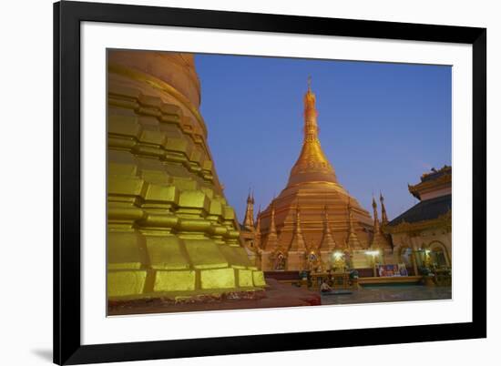 Kyaikthanian Paya Temple and Monastery, Mawlamyine (Moulmein), Mon State, Myanmar (Burma), Asia-Tuul-Framed Photographic Print