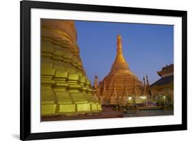 Kyaikthanian Paya Temple and Monastery, Mawlamyine (Moulmein), Mon State, Myanmar (Burma), Asia-Tuul-Framed Photographic Print