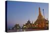 Kyaikthanian Paya Temple and Monastery, Mawlamyine (Moulmein), Mon State, Myanmar (Burma), Asia-Tuul-Stretched Canvas