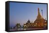 Kyaikthanian Paya Temple and Monastery, Mawlamyine (Moulmein), Mon State, Myanmar (Burma), Asia-Tuul-Framed Stretched Canvas