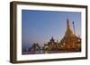 Kyaikthanian Paya Temple and Monastery, Mawlamyine (Moulmein), Mon State, Myanmar (Burma), Asia-Tuul-Framed Photographic Print