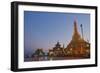 Kyaikthanian Paya Temple and Monastery, Mawlamyine (Moulmein), Mon State, Myanmar (Burma), Asia-Tuul-Framed Photographic Print