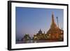 Kyaikthanian Paya Temple and Monastery, Mawlamyine (Moulmein), Mon State, Myanmar (Burma), Asia-Tuul-Framed Photographic Print