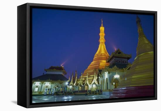 Kyaikthanian Paya Temple and Monastery, Mawlamyine (Moulmein), Mon State, Myanmar (Burma), Asia-Tuul-Framed Stretched Canvas