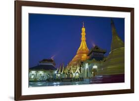 Kyaikthanian Paya Temple and Monastery, Mawlamyine (Moulmein), Mon State, Myanmar (Burma), Asia-Tuul-Framed Photographic Print