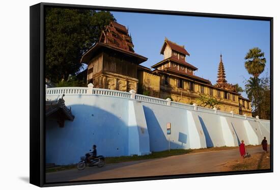 Kyaikthanian Paya Temple and Monastery, Mawlamyine (Moulmein), Mon State, Myanmar (Burma), Asia-Tuul-Framed Stretched Canvas