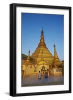 Kyaikthanian Paya Temple and Monastery, Mawlamyine (Moulmein), Mon State, Myanmar (Burma), Asia-Tuul-Framed Photographic Print