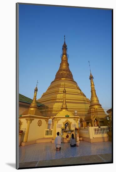 Kyaikthanian Paya Temple and Monastery, Mawlamyine (Moulmein), Mon State, Myanmar (Burma), Asia-Tuul-Mounted Photographic Print