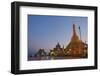 Kyaikthanian Paya Temple and Monastery, Mawlamyine (Moulmein), Mon State, Myanmar (Burma), Asia-Tuul-Framed Photographic Print