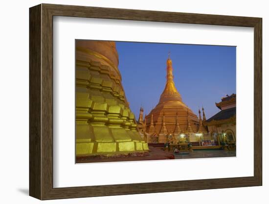 Kyaikthanian Paya Temple and Monastery, Mawlamyine (Moulmein), Mon State, Myanmar (Burma), Asia-Tuul-Framed Photographic Print