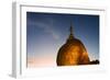 Kyaiktiyo Pagoda at Sunset, Mon State, Myanmar-Keren Su-Framed Photographic Print