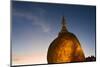 Kyaiktiyo Pagoda at Sunset, Mon State, Myanmar-Keren Su-Mounted Photographic Print