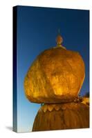 Kyaiktiyo Pagoda at Sunset, Mon State, Myanmar-Keren Su-Stretched Canvas