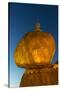 Kyaiktiyo Pagoda at Sunset, Mon State, Myanmar-Keren Su-Stretched Canvas