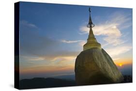 Kyaiktiyo Pagoda, Gold Rock, Mon State, Myanmar-Keren Su-Stretched Canvas