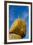 Kyaiktiyo Pagoda, Gold Rock, Mon State, Myanmar-Keren Su-Framed Photographic Print