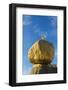 Kyaiktiyo Pagoda on a Granite Boulder, Mon State, Myanmar-Keren Su-Framed Photographic Print