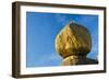 Kyaiktiyo Pagoda on a Granite Boulder, Mon State, Myanmar-Keren Su-Framed Photographic Print