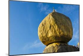 Kyaiktiyo Pagoda on a Granite Boulder, Mon State, Myanmar-Keren Su-Mounted Photographic Print