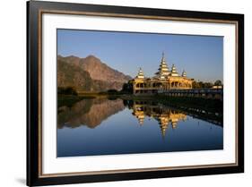 Kyauk Kalap (Kyaik Ka Lat Monastery), Hpa An, Kayin State (Karen State), Myanmar (Burma), Asia-Nathalie Cuvelier-Framed Photographic Print