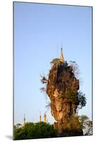 Kyauk Kalap (Kyaik Ka Lat Monastery), Hpa An, Kayin State (Karen State), Myanmar (Burma), Asia-Nathalie Cuvelier-Mounted Photographic Print