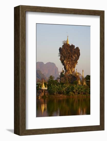 Kyauk Kalap Monastery, Hpa-An, Karen State, Myanmar (Burma), Asia-Tuul-Framed Photographic Print