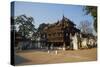 Kyaung Shwe in Bin Teakwood Temple and Monastery, Mandalay, Myanmar (Burma), Asia-Tuul-Stretched Canvas