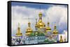 Kyiv Pechersk Lavra, Kiev, Ukraine. Oldest Orthodox monastery In Ukraine, dating from 1051.-William Perry-Framed Stretched Canvas