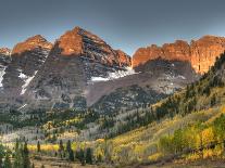 Sunrise at the Mormon Row Barn in Wyoming's Grand Teton National Park-Kyle Hammons-Photographic Print