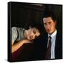 KYLE MacLACHLAN; SHERILYN FENN. "Twin Peaks" [1990], directed by DAVID LYNCH.-null-Framed Stretched Canvas