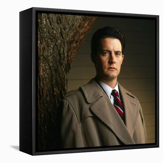 KYLE MacLACHLAN. "Twin Peaks" [1990], directed by DAVID LYNCH.-null-Framed Stretched Canvas