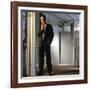 KYLE MacLACHLAN. "Twin Peaks" [1990], directed by DAVID LYNCH.-null-Framed Photographic Print