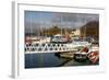 Kyleakin Harbour and Castle Moil, Skye, Highland, Scotland-Peter Thompson-Framed Photographic Print