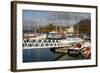 Kyleakin Harbour and Castle Moil, Skye, Highland, Scotland-Peter Thompson-Framed Photographic Print