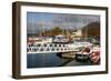 Kyleakin Harbour and Castle Moil, Skye, Highland, Scotland-Peter Thompson-Framed Photographic Print