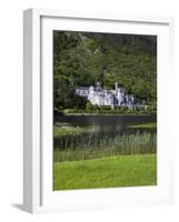 Kylemore Abbey and Lake, Connemara, County Galway, Connacht, Republic of Ireland, Europe-Richard Cummins-Framed Photographic Print