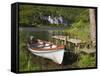 Kylemore Abbey and Lake, Connemara, County Galway, Connacht, Republic of Ireland, Europe-Richard Cummins-Framed Stretched Canvas