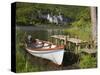 Kylemore Abbey and Lake, Connemara, County Galway, Connacht, Republic of Ireland, Europe-Richard Cummins-Stretched Canvas