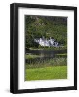 Kylemore Abbey and Lake, Connemara, County Galway, Connacht, Republic of Ireland, Europe-Richard Cummins-Framed Photographic Print