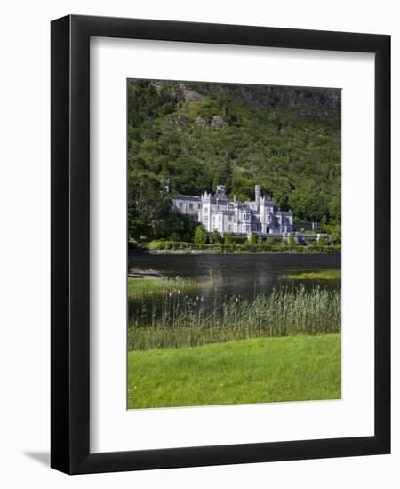 Kylemore Abbey and Lake, Connemara, County Galway, Connacht, Republic of Ireland, Europe-Richard Cummins-Framed Photographic Print