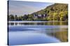 Kylemore Abbey, Connemara, County Galway, Connacht, Republic of Ireland, Europe-Carsten Krieger-Stretched Canvas