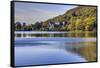 Kylemore Abbey, Connemara, County Galway, Connacht, Republic of Ireland, Europe-Carsten Krieger-Framed Stretched Canvas