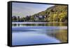 Kylemore Abbey, Connemara, County Galway, Connacht, Republic of Ireland, Europe-Carsten Krieger-Framed Stretched Canvas