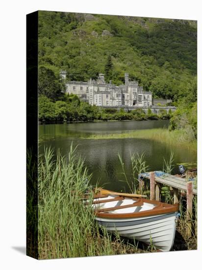 Kylemore Abbey, Connemara, County Galway, Connacht, Republic of Ireland-Gary Cook-Stretched Canvas