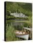 Kylemore Abbey, Connemara, County Galway, Connacht, Republic of Ireland-Gary Cook-Stretched Canvas