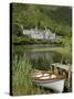 Kylemore Abbey, Connemara, County Galway, Connacht, Republic of Ireland-Gary Cook-Stretched Canvas