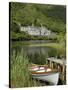 Kylemore Abbey, Connemara, County Galway, Connacht, Republic of Ireland-Gary Cook-Stretched Canvas